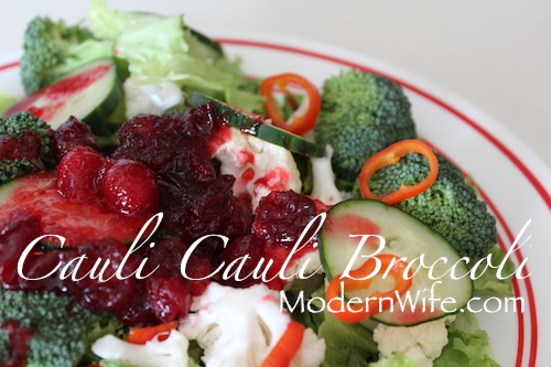 Cauli Broccoli Salad