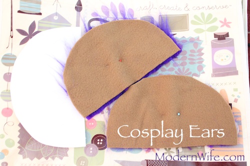 How to Sew Cosplay Ears