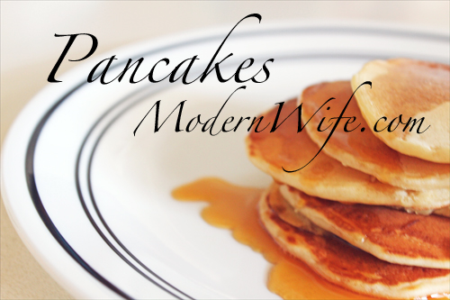 Old Fashioned Pancakes