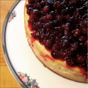 cranberry cheesecake recipe